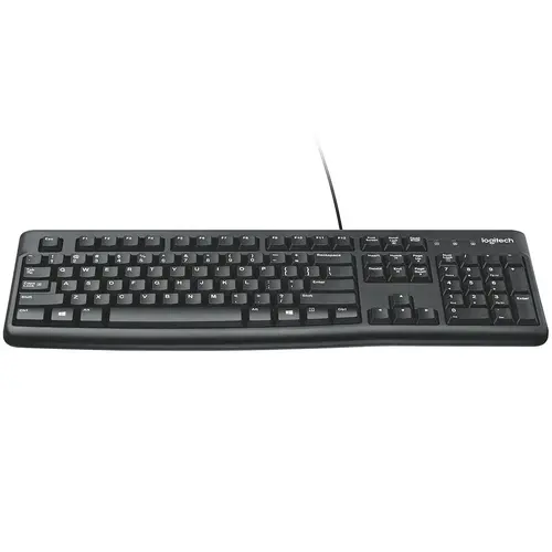 Πληκτρολόγιο, Logitech Keyboard K120 for Business - Μαύρο - US INT'L - EMEA, OEM - 3