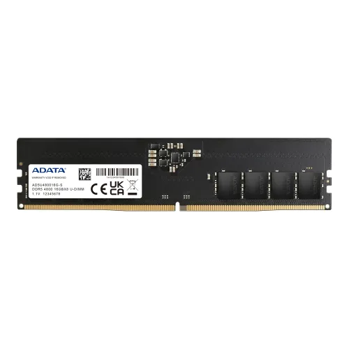 Памет, Adata 16GB Desktop Memory - DDR5 U-DIMM 4800 MHz , 1.1V