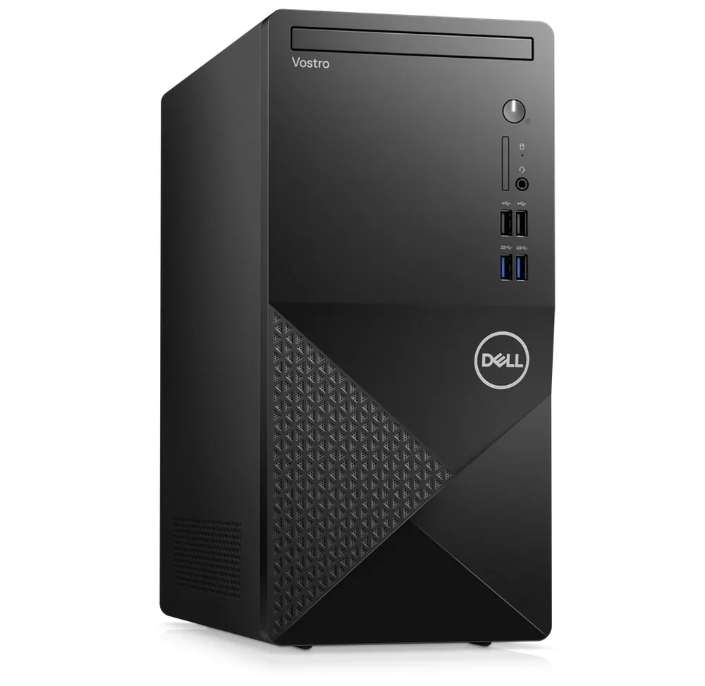 Настолен компютър, Dell Vostro 3910 MT, Intel Core i7-12700 (25M Cache, up to 4.8GHz), 8GB, 8Gx1, DDR4, 3200MHz, 1TB 7200RPM 3.5" SATA, DVD+/-RW, Intel UHD Graphics 770 , Wi-Fi 6, BT, Keyboard&Mouse, WIN 11 Pro, 3Y BO