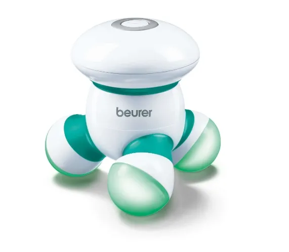 Масажор, Beurer MG 16 mini massager; Vibration massage; Use for back, neck, arms and legs; LED light; green