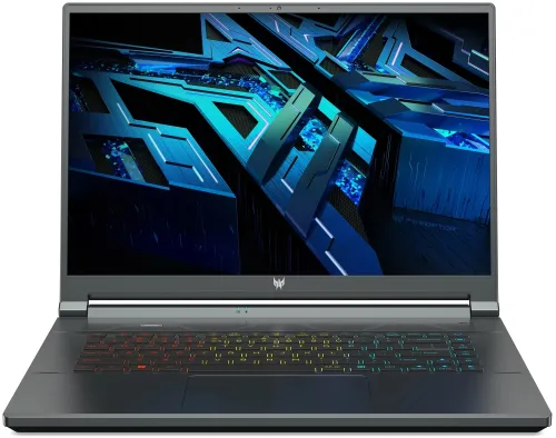 Лаптоп, Acer Predator Triton 500, PT516-52s-91ZB, Core i9-12900H, 16"(2560x1600), 240Hz,16GB LPDDR5 (1slot free),1024GB PCIe SSD, SD card, FHD Cam, Wi-Fi 6ax, BT 5.2,Win 11 Home,Black + Acer Gaming Mouse Cestus 330 + Acer Predator 17.3" Backpack