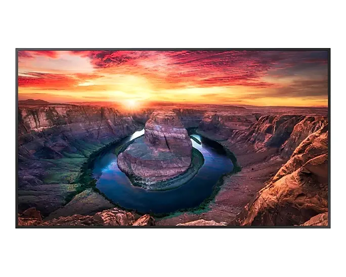 Широкоформатен дисплей, Samsung LFD QM75B, 75", 24/7, 8ms, 500 nit, 3840x2160 UHD, WiFi, Bluetooth, Built in Speaker(10W + 10W), DVI-D, DP 1.2 , HDMI