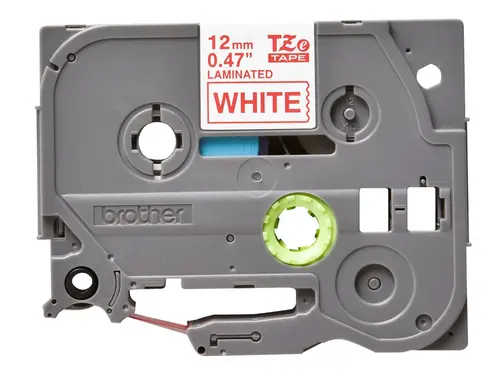 Консуматив, Brother TZe-232 Tape Red on White, Laminated, 12mm, 8m - Eco - image 1