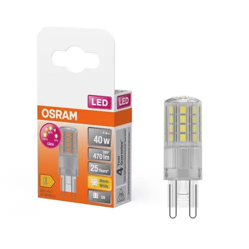 LED ЛАМПА THREE STEP DIM PIN G9 4W 827 LEDVANCE