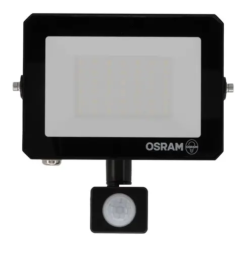 LED ПРОЖЕКТОР СЪС СЕНЗОР FLOODLIGHT LUX SENSOR 30W 865 BLACK OSRAM LEDVANCE - image 1