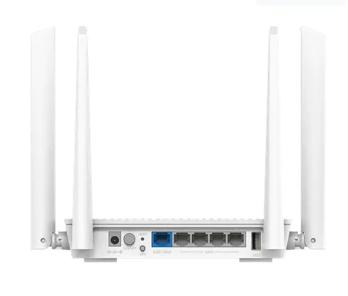 Router wireless Cudy WR3000P 2.5G, AX3000, Mesh PoE Router, 4 x porturi 10/100/1000Mbps, 4 x antene fixe 5dBi - 2