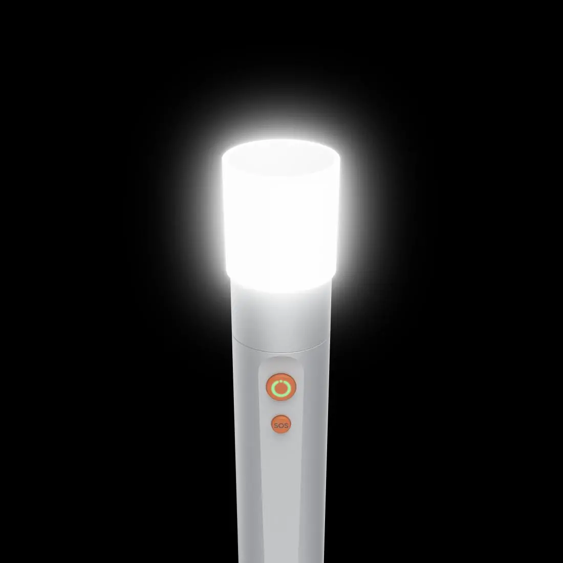 HAMA LED Фенер FL350-C, презареждащ се, алуминиев, 4 режима + SOS - image 3