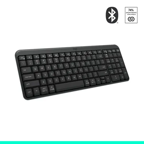 Безжична клавиатура Logitech K250 Graphite - Кирилизирана