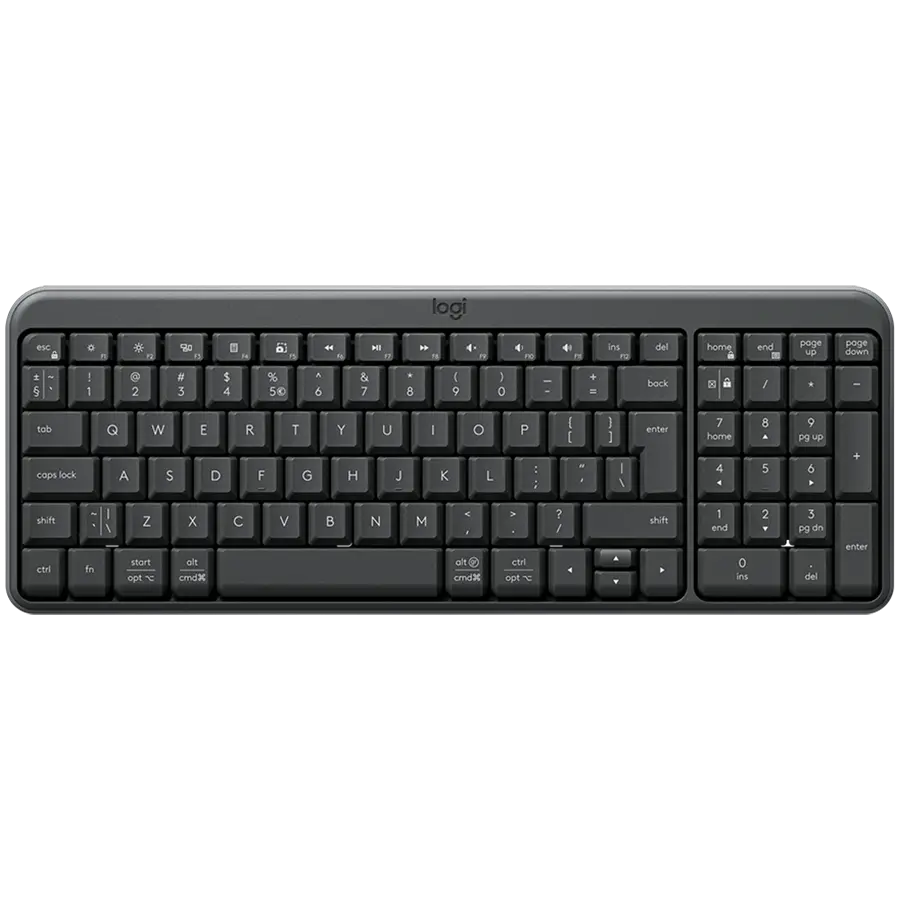 Комплект, Logitech MK250 - Graphite - USINTL