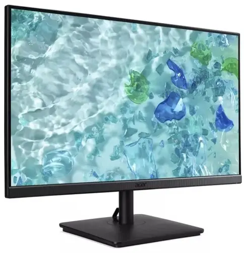 Монитор, Acer Vero V247YGbmipx, 23.8'' FHD (1920x1080) IPS, ZeroFrame, 120Hz, 4ms (GTG), AdaptiveSync, 250nits, HDMI,Speakers, DP, VGA, Audio In/Out, VisionCare 2.0, Energy Class C, Black, 3Y - image 1
