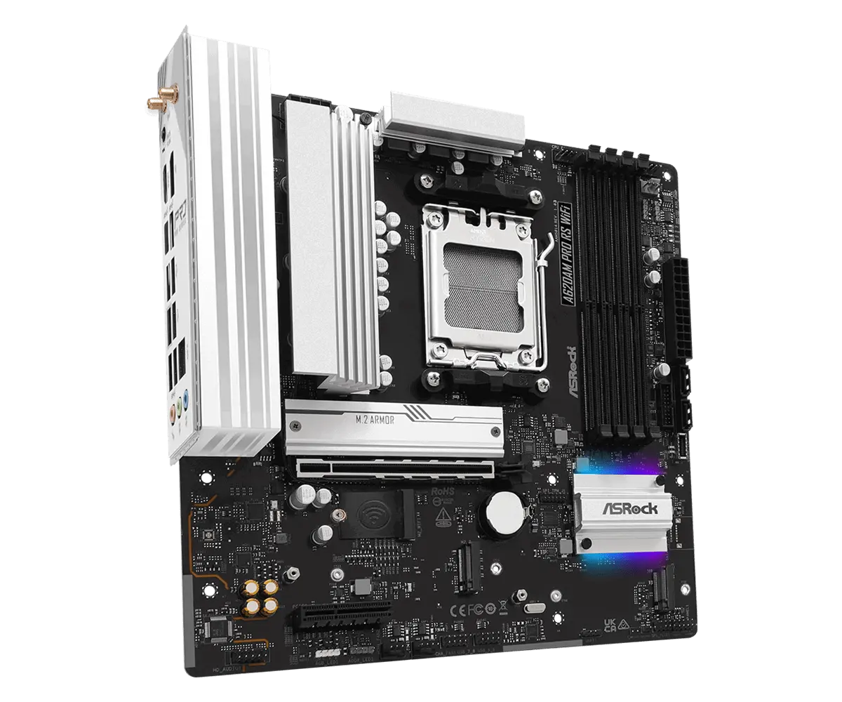 ASROCK A620AM PRO RS WIFI mATX AM5 DDR5 - image 1