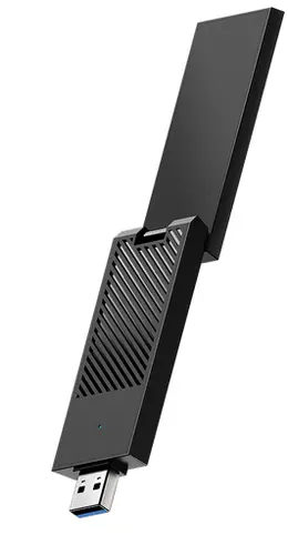 Κάρτα δικτύου Cudy WU5400, AX5400, Tri-band WiFi6/6E, USB 3.0 - 1