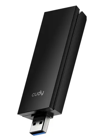 Κάρτα δικτύου Cudy WU6500, BE6500 Tri-band WiFi7 USB 3.0 - 4