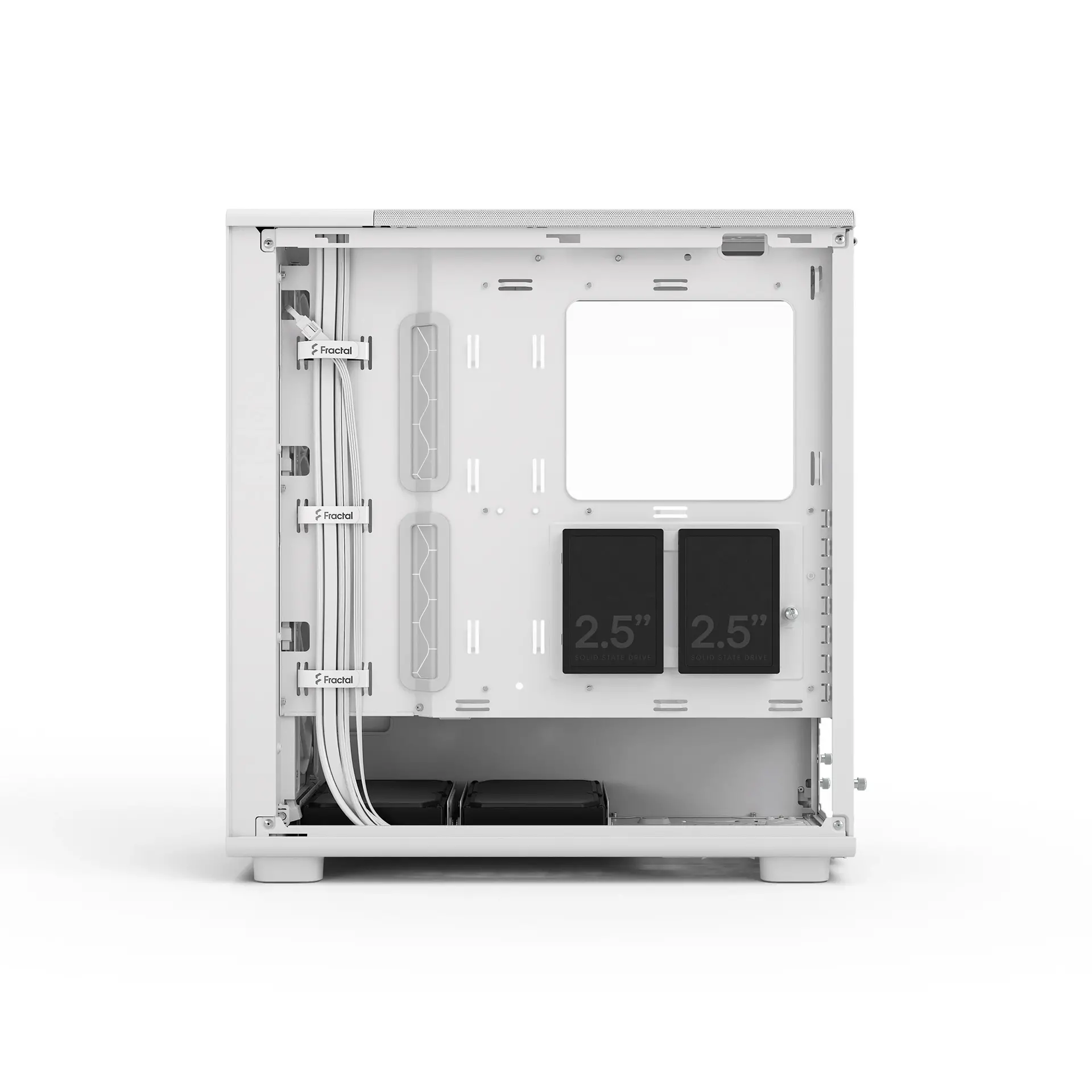 Кутия за компютър, FRACTAL DESIGN FD EPOCH WHITE TG CLEAR TINT - image 8