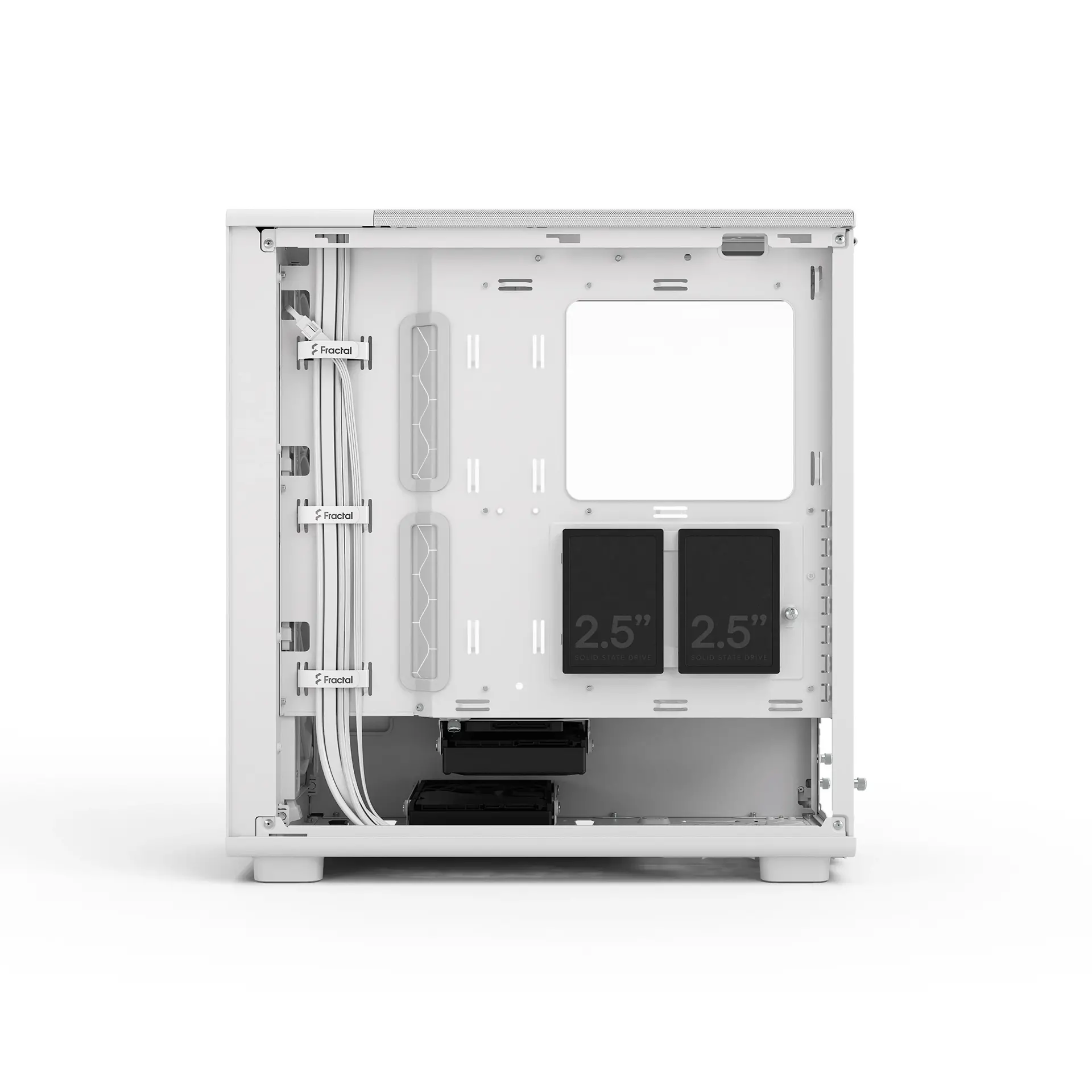 Кутия за компютър, FRACTAL DESIGN FD EPOCH WHITE TG CLEAR TINT - image 9