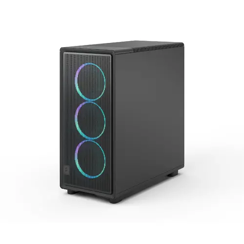Кутия за компютър, FRACTAL DESIGN FD EPOCH BLACK TG RGB LIGHT TI - image 2