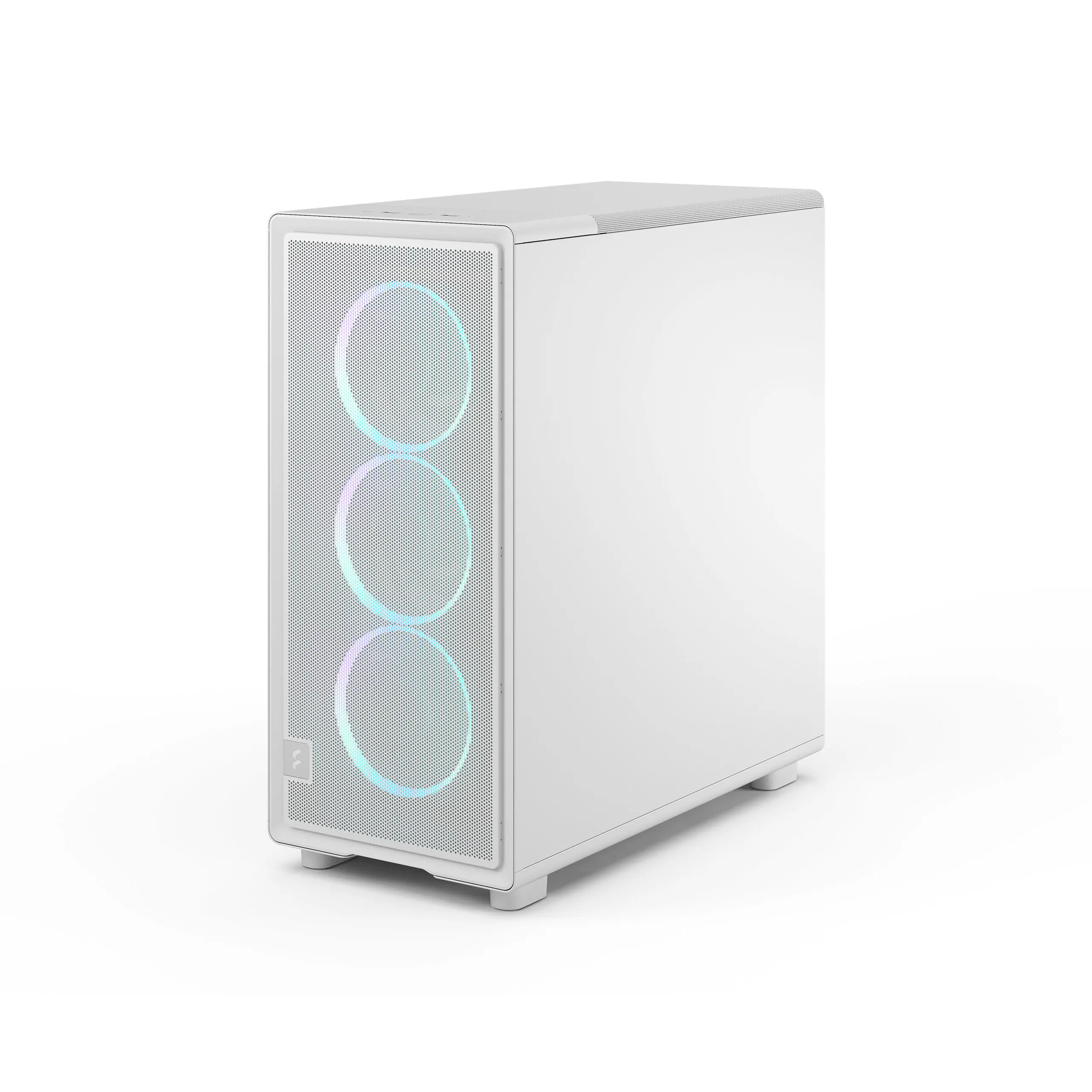 Кутия за компютър, FRACTAL DESIGN FD EPOCH WHITE TG RGB CLEAR TI - image 2