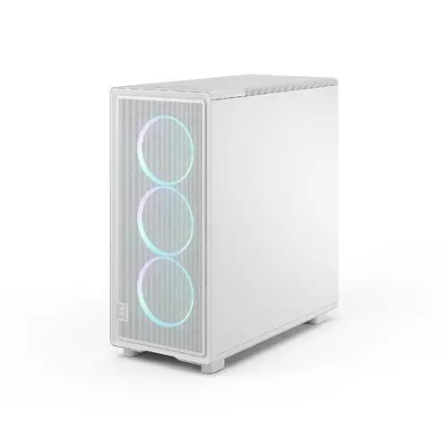 Кутия за компютър, FRACTAL DESIGN FD EPOCH WHITE TG RGB CLEAR TI - image 2