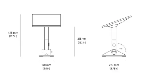 Стойка за покрив STARLINK acc. Mini Pivot Mount - image 1