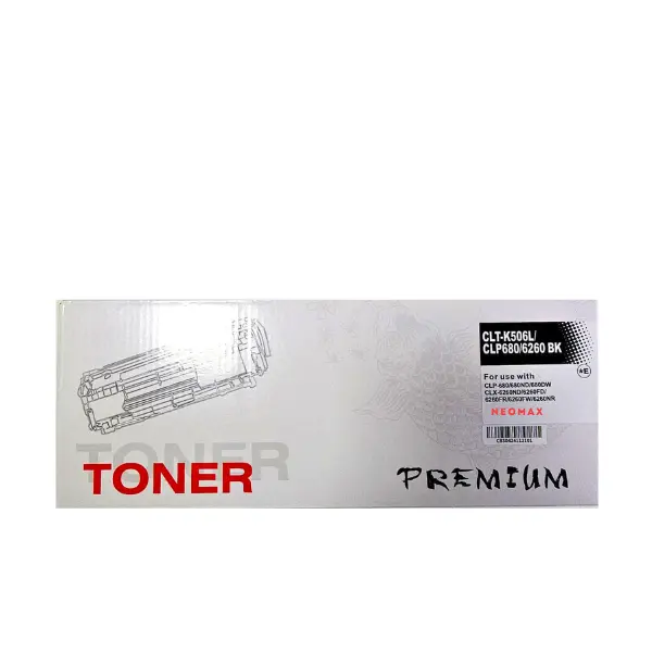 КАСЕТА ЗА SAMSUNG CLP680/CLX6260 - HIGH CAPACITY - Black - CLT-K506L (CLTK506L) - SU173A - PN ST-CLT-506LBK - NEOMAX