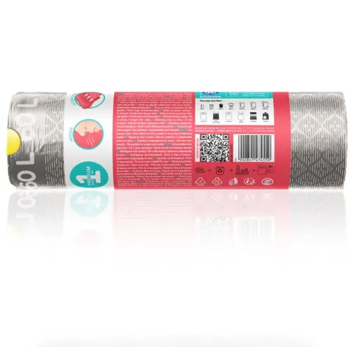 ТОРБИ ЗА СМЕТ SILVER 60L С ВРЪЗКА 10БР. PREMIUM №1 VIGO - image 2