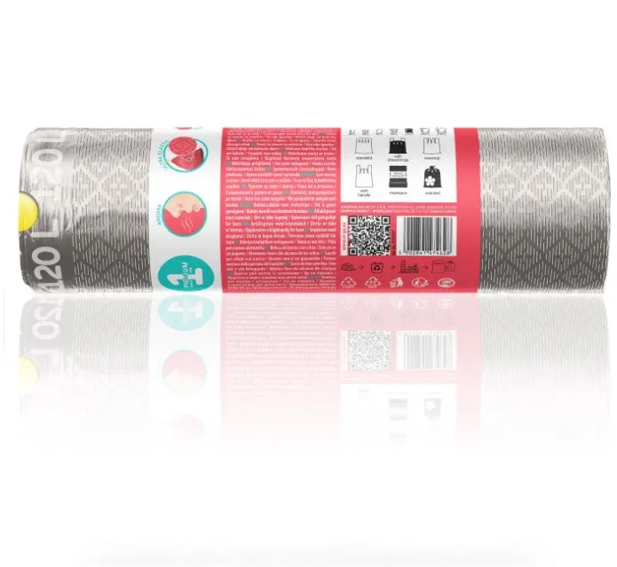 ТОРБИ ЗА СМЕТ SILVER 120L С ВРЪЗКА 8БР. PREMIUM №1 VIGO - image 2