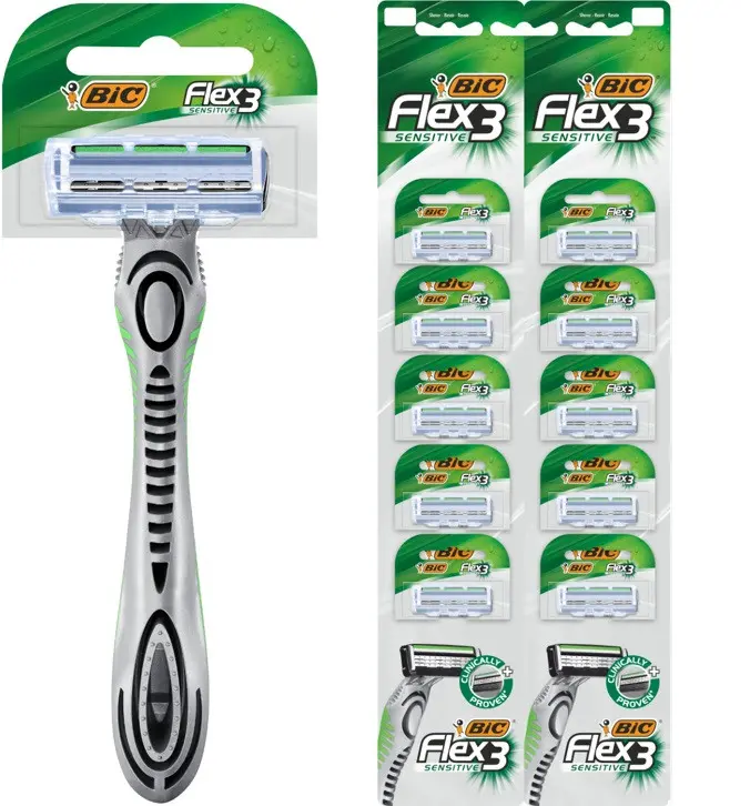 САМОБРЪСНАЧКА FLEX 3 SENSITIVE К 10 BIC