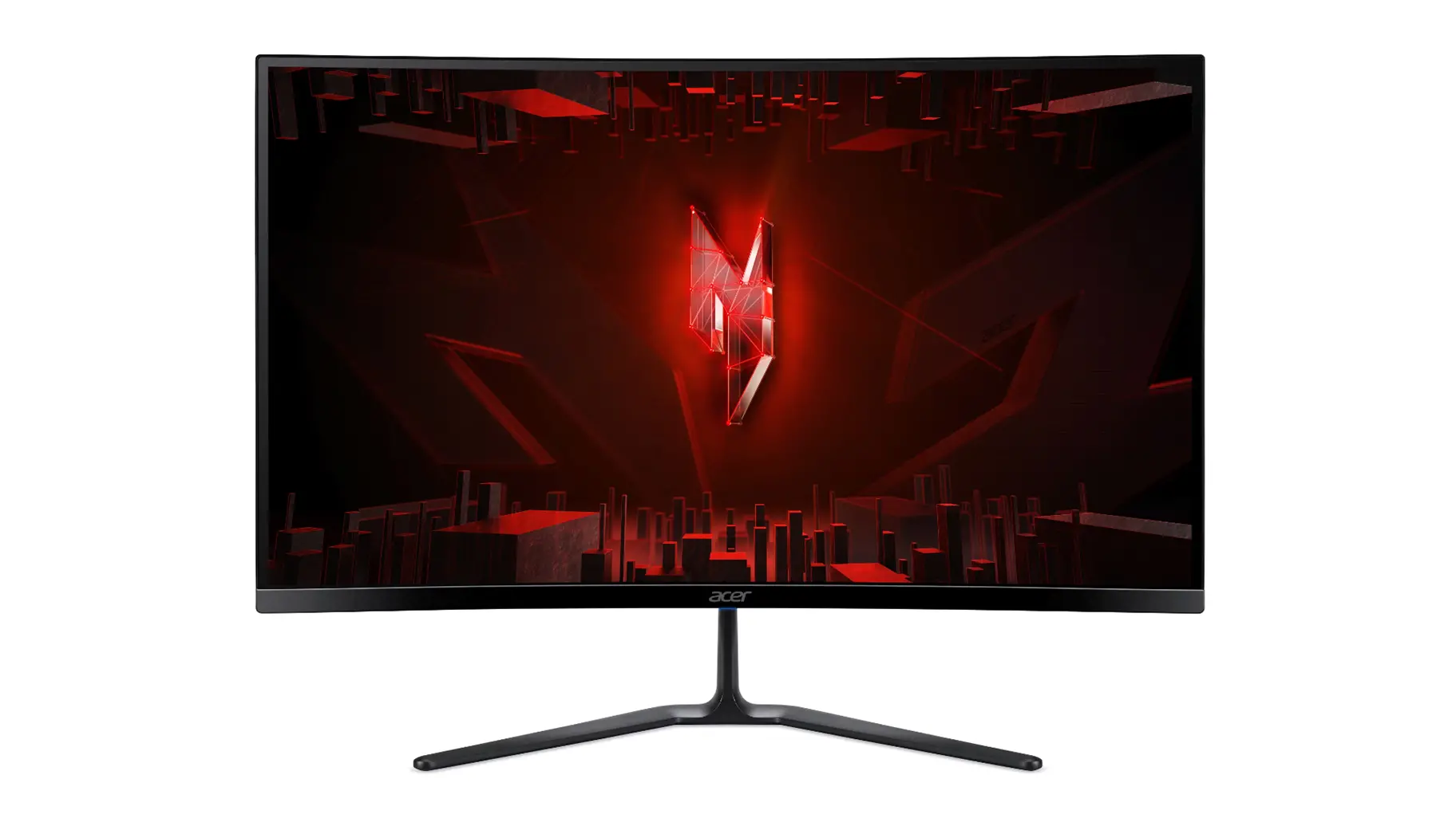 Монитор, Acer Nitro ED270Zbmiipx, 27'' Curved 1500R FHD (1920x1080), VA, 280Hz, 100M:1, 250nits, 5ms(GTG)/1ms (VRB), HDR10, FreeSync Premium, 2xHDMI, DP, Audio Out, VisionCare, ZeroFrame, Speakers, Energy Class E, Black, 2Y