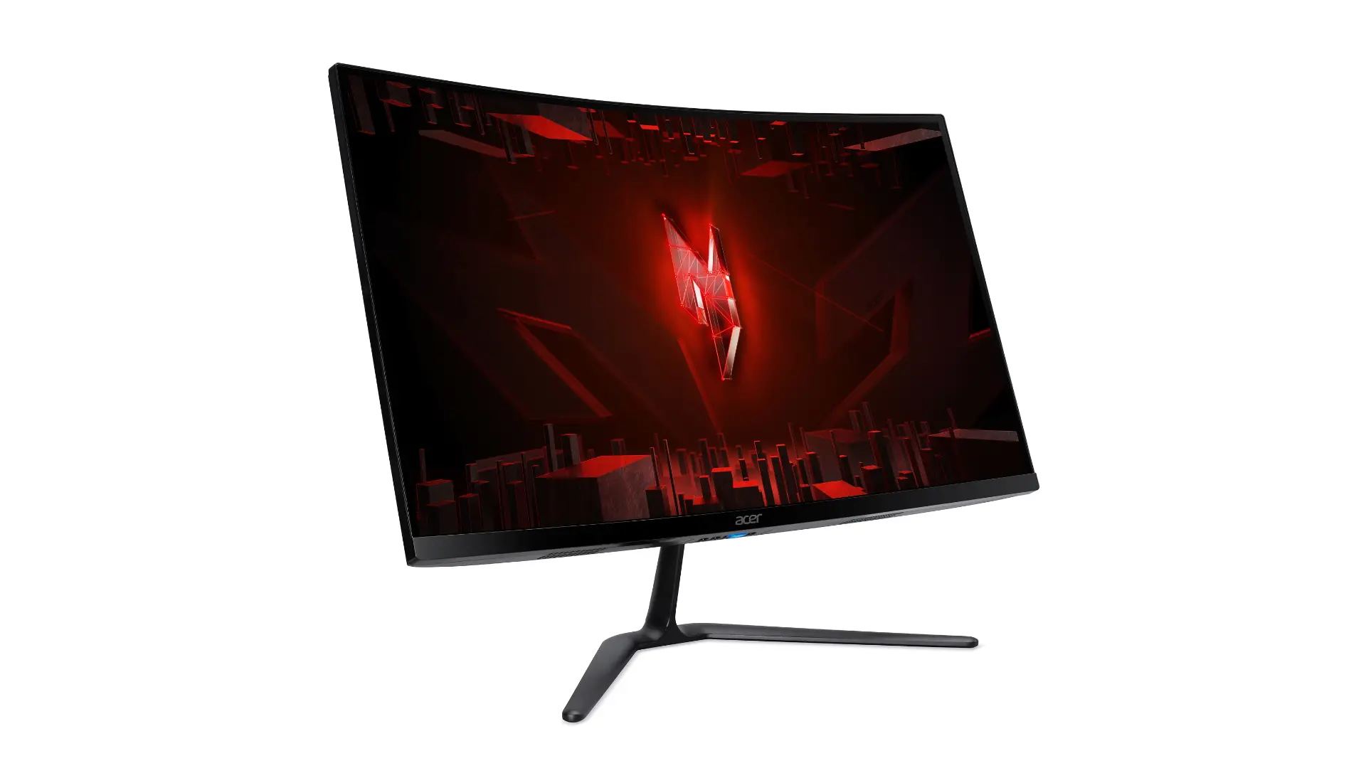 Монитор, Acer Nitro ED270Zbmiipx, 27'' Curved 1500R FHD (1920x1080), VA, 280Hz, 100M:1, 250nits, 5ms(GTG)/1ms (VRB), HDR10, FreeSync Premium, 2xHDMI, DP, Audio Out, VisionCare, ZeroFrame, Speakers, Energy Class E, Black, 2Y - image 1