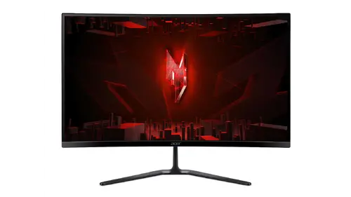 Монитор, Acer Nitro ED270Zbmiipx, 27'' Curved 1500R FHD (1920x1080), VA, 280Hz, 100M:1, 250nits, 5ms(GTG)/1ms (VRB), HDR10, FreeSync Premium, 2xHDMI, DP, Audio Out, VisionCare, ZeroFrame, Speakers, Energy Class E, Black, 2Y