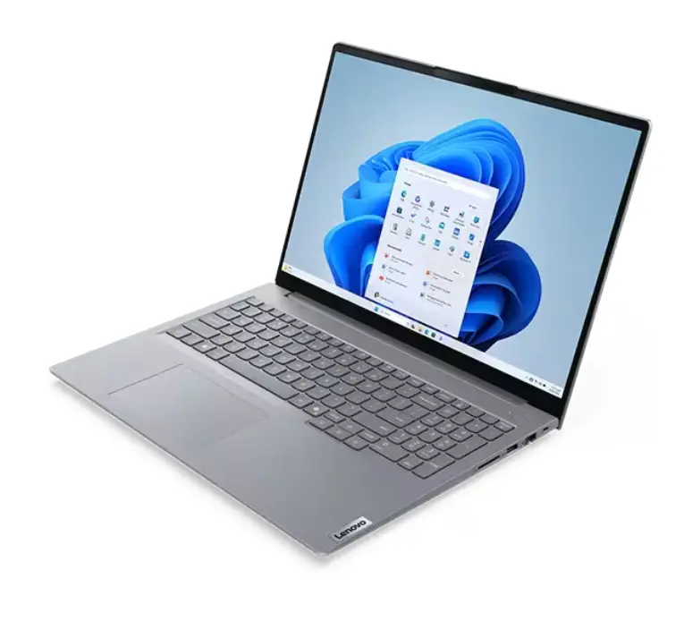 Лаптоп, Lenovo ThinkBook 16 G8 Intel Core Ultra 5 225U (up to 4.8GHz, 12MB), 16GB DDR5-5600, 512GB SSD, 16" WUXGA (1920x1200) IPS AG, Integrated Graphics, 1080p&IR Cam, Backlit KB, 3 cell, WLAN, BT, FPR, DOS, 3Y CCI - image 2