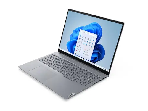 Лаптоп, Lenovo ThinkBook 16 G8 Intel Core Ultra 5 225U (up to 4.8GHz, 12MB), 16GB DDR5-5600, 512GB SSD, 16" WUXGA (1920x1200) IPS AG, Integrated Graphics, 1080p&IR Cam, Backlit KB, 3 cell, WLAN, BT, FPR, DOS, 3Y CCI - image 2