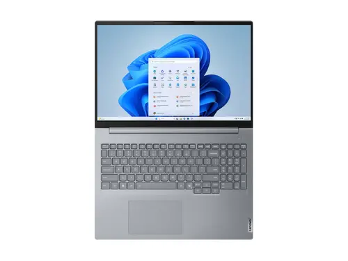 Лаптоп, Lenovo ThinkBook 16 G8 Intel Core Ultra 5 225U (up to 4.8GHz, 12MB), 16GB DDR5-5600, 512GB SSD, 16" WUXGA (1920x1200) IPS AG, Integrated Graphics, 1080p&IR Cam, Backlit KB, 3 cell, WLAN, BT, FPR, DOS, 3Y CCI