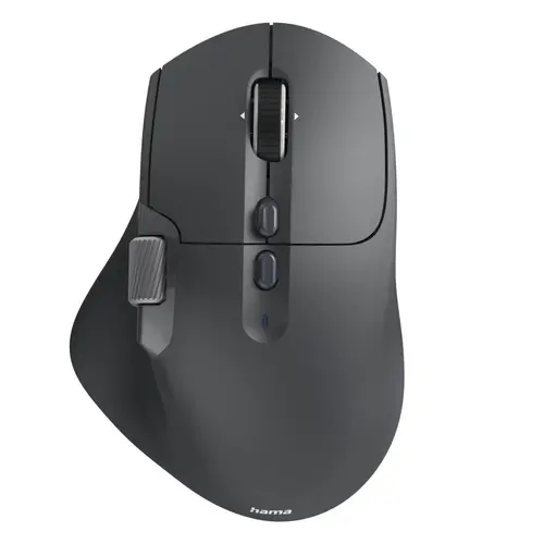 HAMA Мишка „WM-900“ мултифункционална, ергономична, Bluetooth, батерия, RGB, черна - image 8