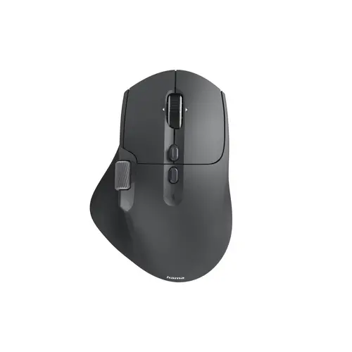 HAMA Ποντίκι „WM-900“ πολυλειτουργικό, εργονομικό, Bluetooth, μπαταρία, RGB, μαύρο - 1
