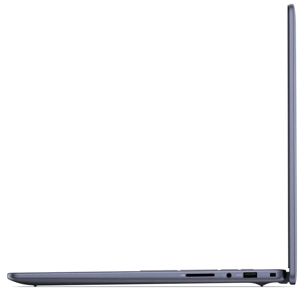 Лаптоп, Dell 16 DC16251, Intel Core 7 150U (10 cores, up to 5.4 GHz), 16.0" FHD+(1920x1200) AG 300nits, 16GB, 2x8GB, DDR5, 5200 MT/s, 512GB M.2 PCIe, Intel Graphics, Cam, FPR, Wi-Fi 6E, Backlit Kb, Ubuntu, Silver, Aluminium, 3Y PS - image 6