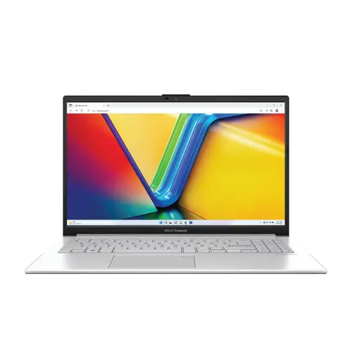Лаптоп, Asus Vivobook Go E1504FA-BQ2424W, AMD, Ryzen R5-7520U 2.8GHz (6MB Cache, up to 4.3GHz, 4 cores, 8 Threads),15.6" FHD (1920x1080),16GB (on bd) LPDDR5 , 1TB SSD G3, AMD Radeon Graphics,Backlit ,Chiclet Keyboard, Windows 11 Home, Cool Silver