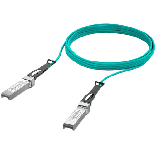 Ubiquiti UACC-AOC-SFP10-5M 10G Long-Range Direct Attach Cable, Supported data rates: 10 / 1 Gbps, Compatible with SFP+ and SFP interfaces