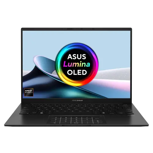Лаптоп, Asus Zenbook UM3406KA-QD024, Ryzen AI 7 350 2.0GHz (24MB Cache, up to 5.0GHz, 8 cores, 16 Threads  up to 50TOPS, 14 " OLED , (1920 x 1200) , 16GB LPDDR5X (on bnd),1TB  SSD, No OS, Jade Black