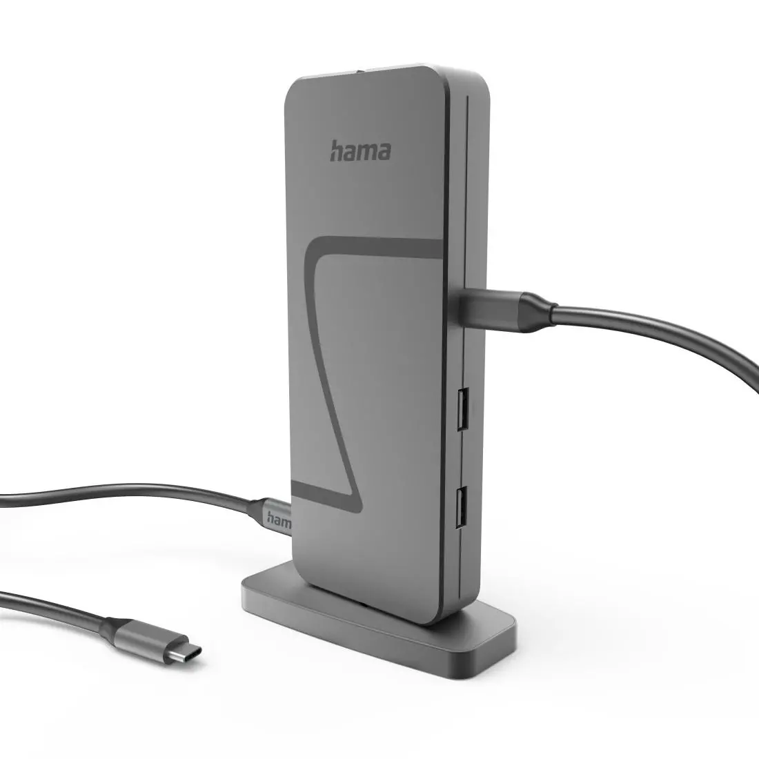 HAMA Докинг станция "Connect2Office Speed", USB4, USB-C, PD, 40 Gbit/s, 10 порта - image 3