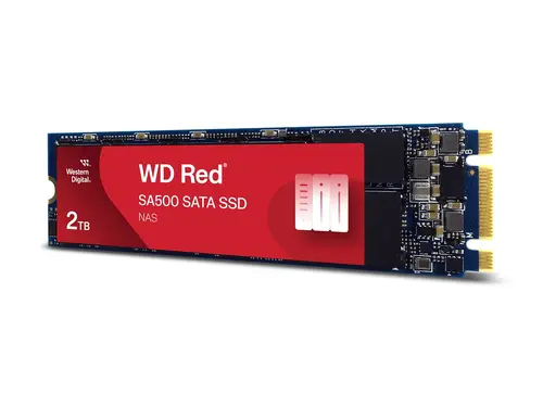 WD Red SSD SA500 NAS 2TB SATA III 6Gb/s M.2 2280 Bulk POWERED BY SANDISK - image 1