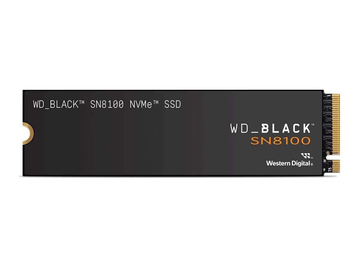 WD Black 2TB SN8100 PCIe 5.0x4 NVMe M.2 SSD POWERED BY SANDISK