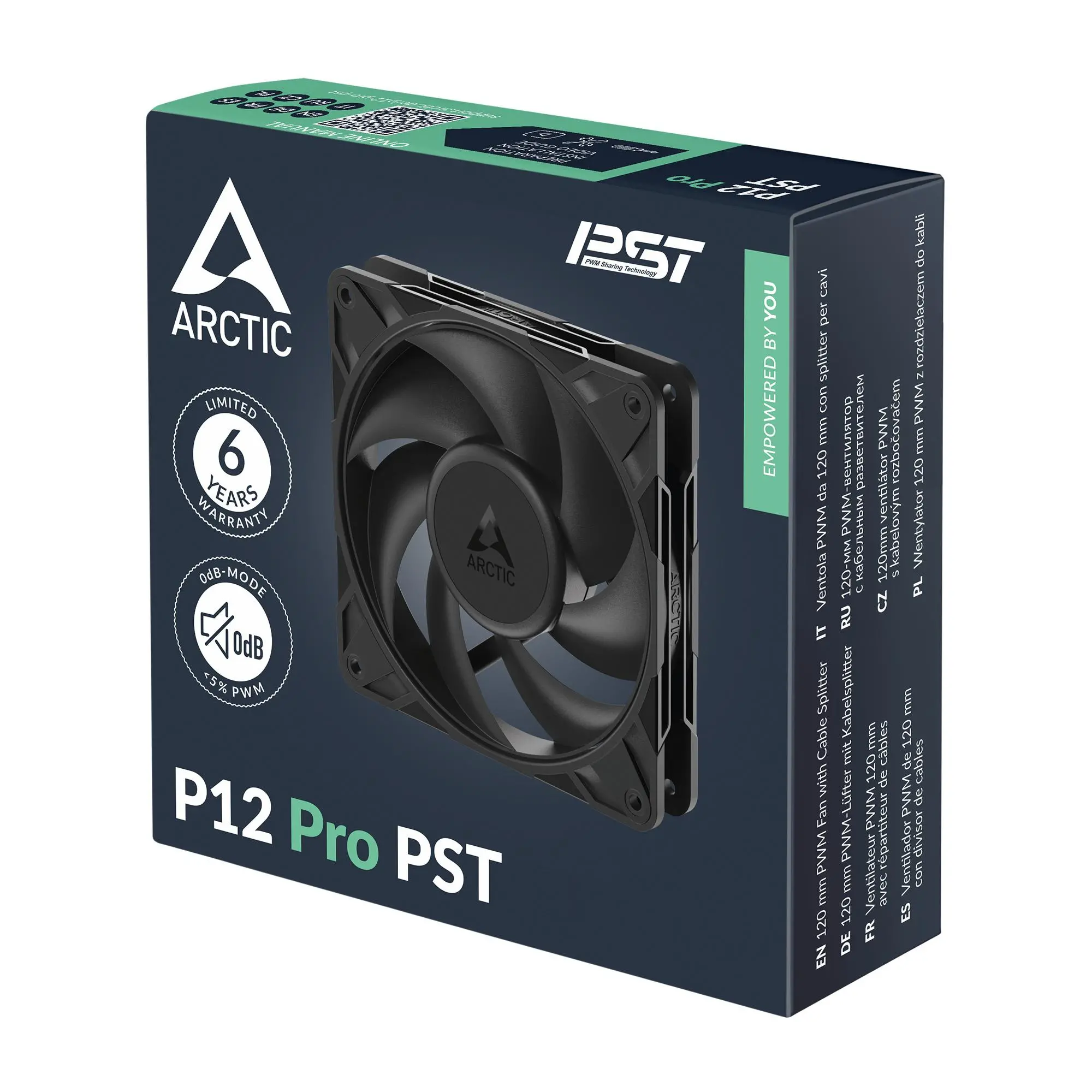 Вентилатор ARCTIC P12 Pro PST 120mm PWM - image 5