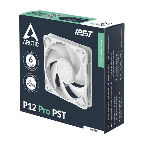 Вентилатор ARCTIC P12 Pro PST White - 120mm PWM - image 5