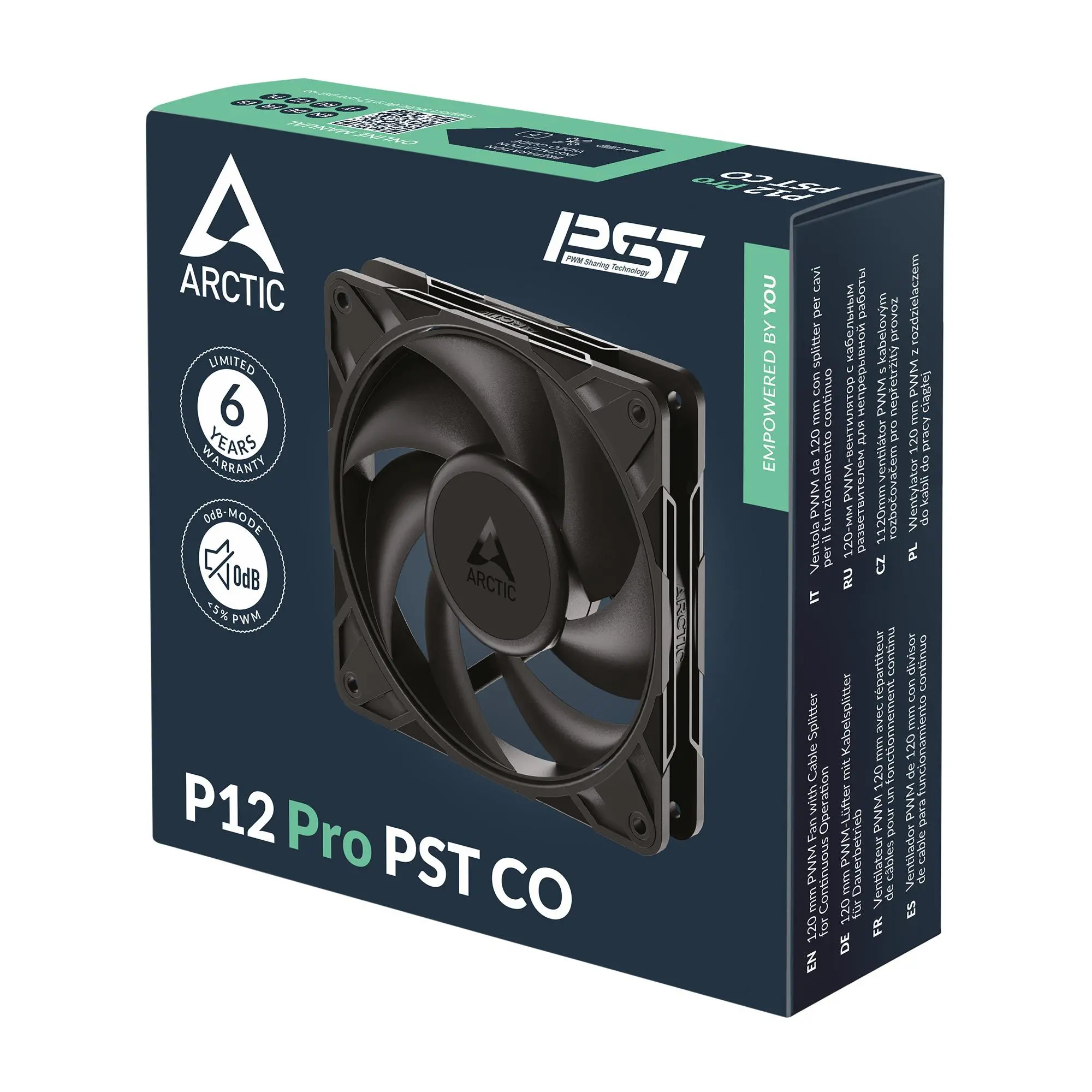 Вентилатор ARCTIC P12 Pro PST CO - 120mm PWM - image 5