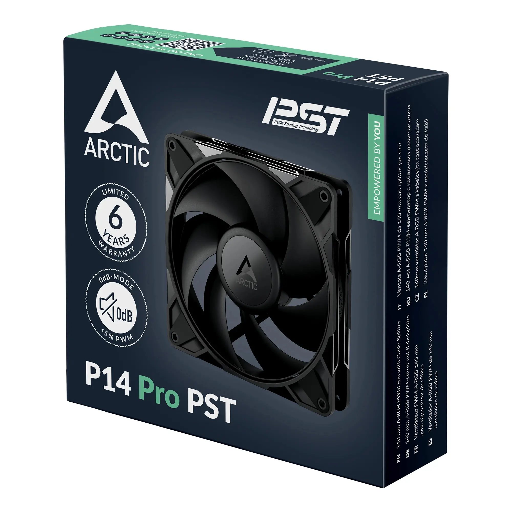 Вентилатор ARCTIC P14 Pro PST - 140mm PWM - image 5