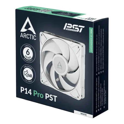 Вентилатор ARCTIC P14 Pro PST White - 140mm PWM - image 5