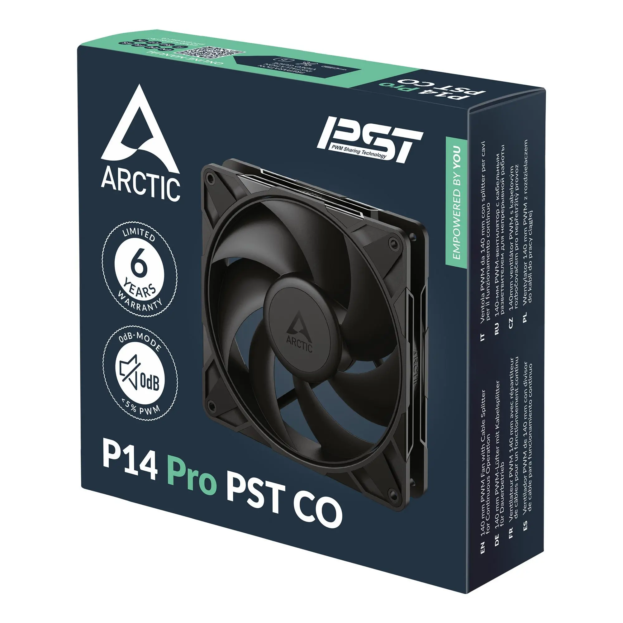 Вентилатор ARCTIC P14 Pro PST CO - 140mm PWM - image 5