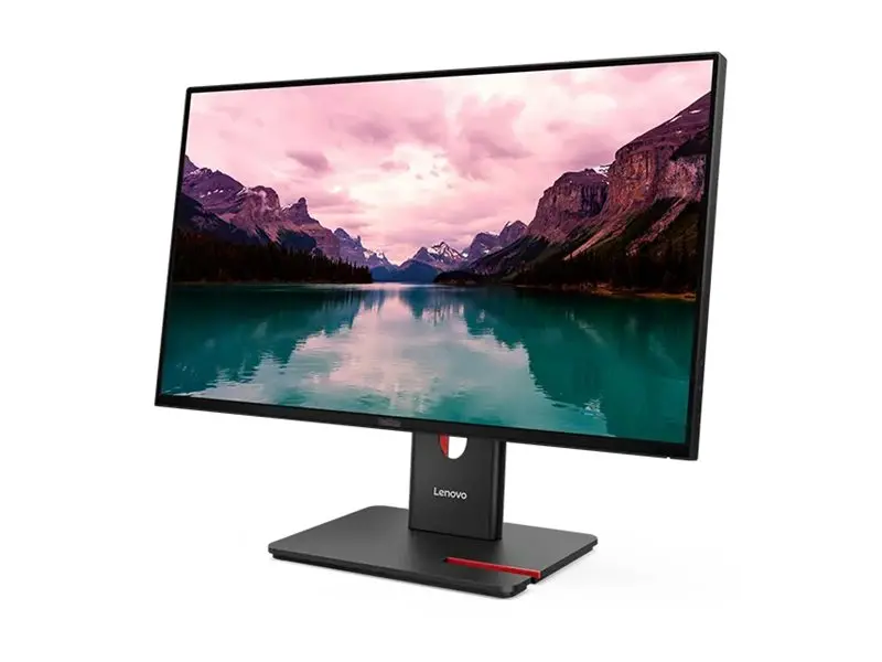 Монитор, Lenovo ThinkVision T24-40 23.8" IPS, WLED, 1920x1080, 4ms, 250 cd/m2, 1500:1, 48Hz-120Hz, Tilt, Swivel, Pivot, Height Adjust Stand, USB-A,B,C, HDMI, DP, VGA - image 1