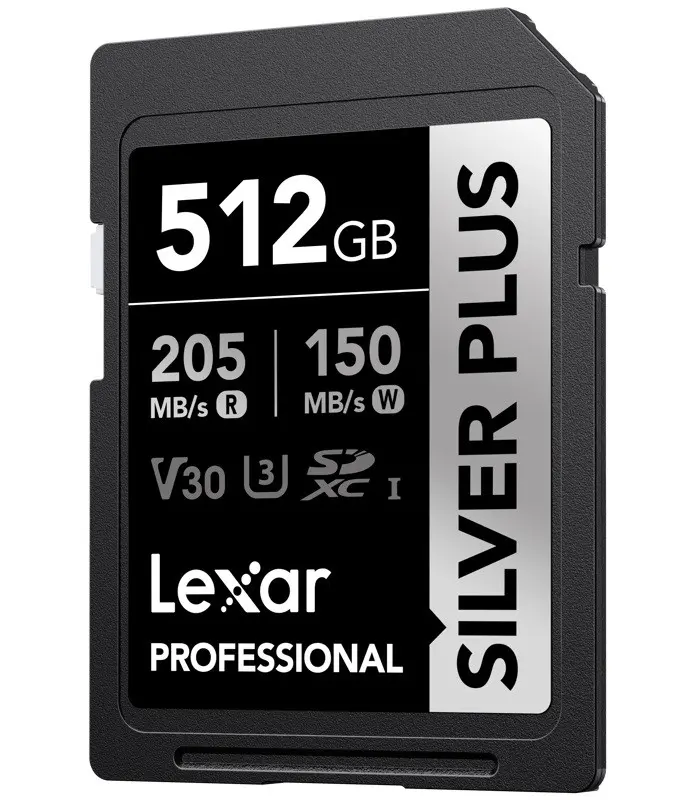КАРТА ПАМЕТ SDXC 512GB 205/150MB/s UHS-I,C10,V30,U3 LEXAR